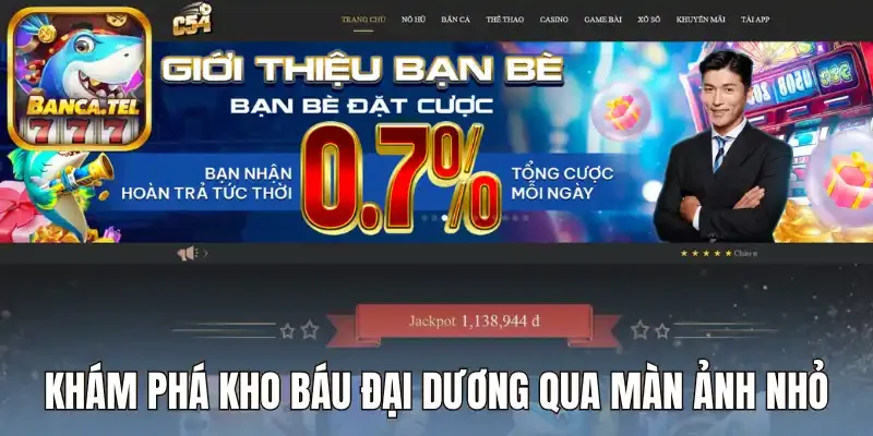 Khám phá kho báu đại dương qua màn ảnh nhỏ